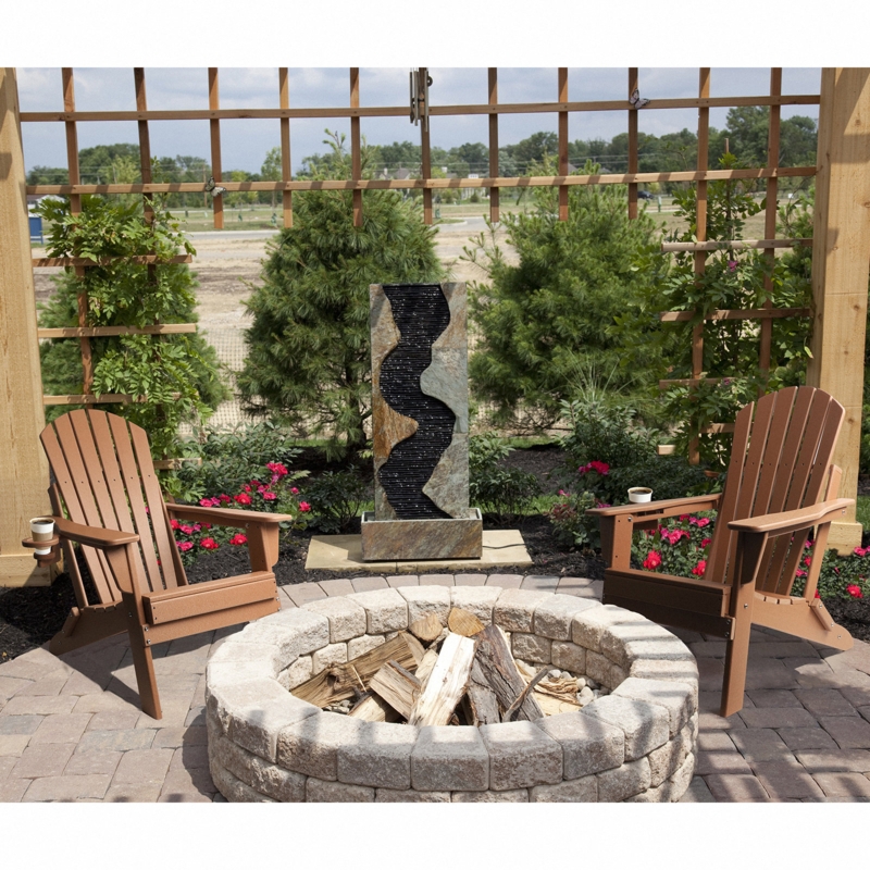 Carbondale Plastic Folding Adirondack Chair (Set of 2)