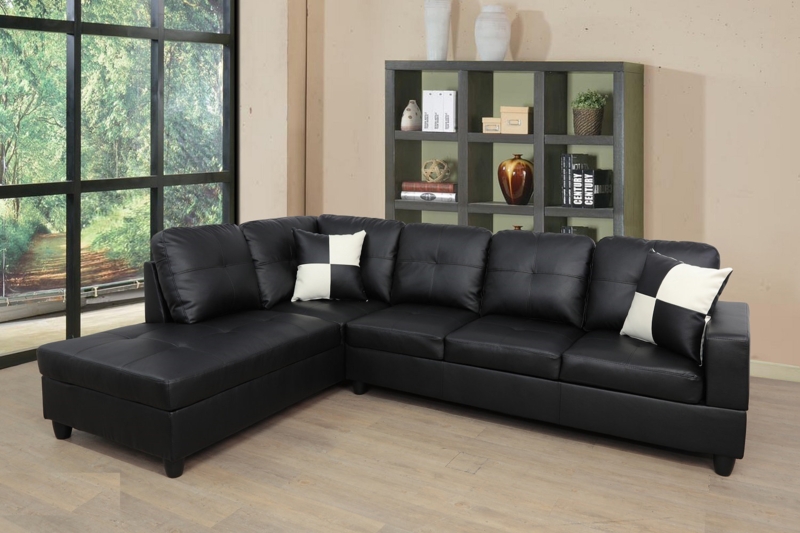 Chaidez Faux Leather Sectional