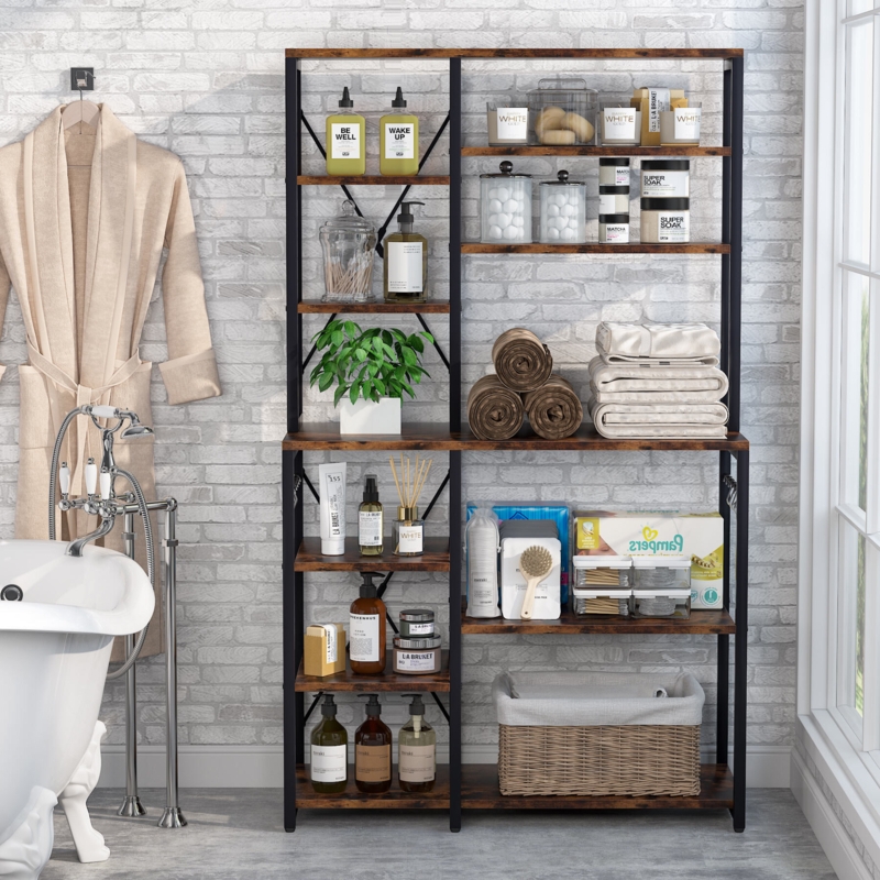 Cilgia 39.4'' Iron Standard Baker's Rack with Microwave Compatibility