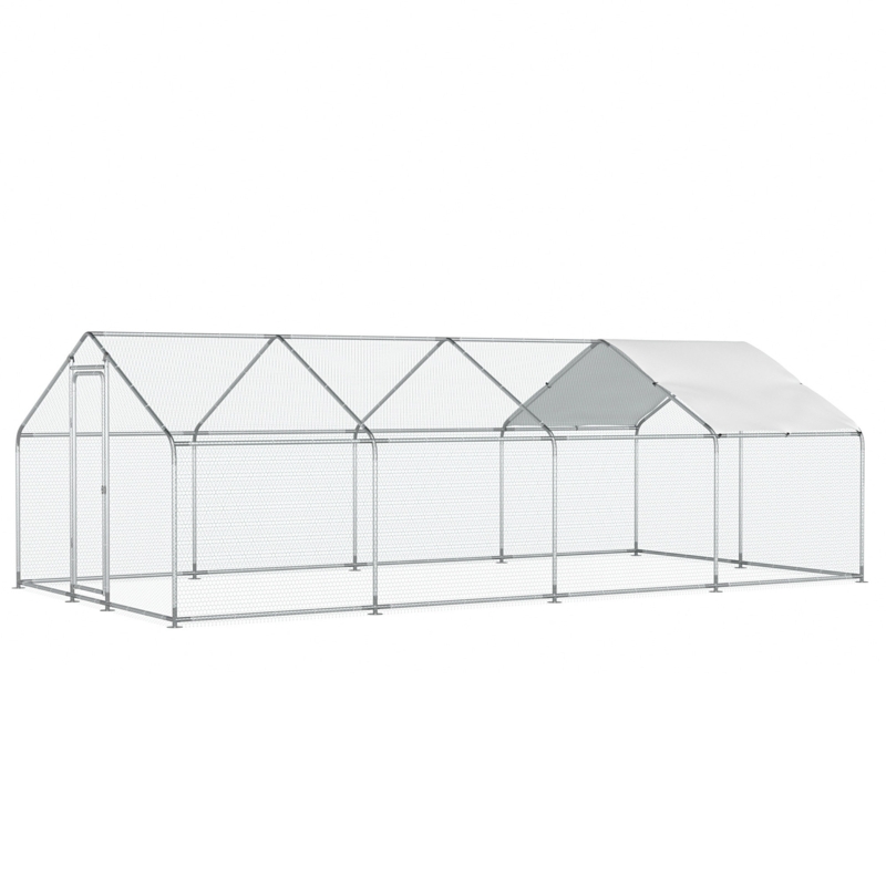 Collan 193.75 Square Feet Chicken Coop For Up To 48 Chickens