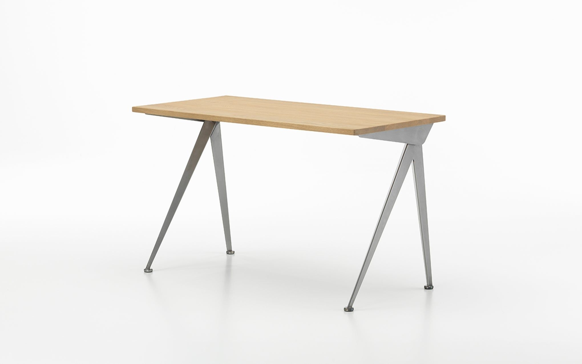 Compas Direction desk - 125x60 / Walnut / Prouv Bl Vert (Lead Time 8-10 Weeks)