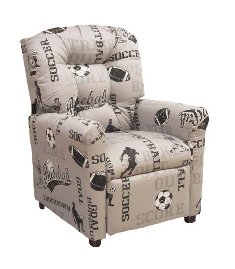 Coppage Kids 13.5'' Recliner Chair and Ottoman