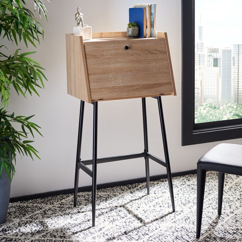 Coughran Metal Base Secretary Desk