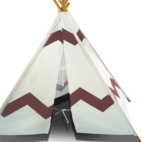 Daliah Harriet Bee 60'' W x 60'' D Indoor / Outdoor Cotton Triangular Play Tent