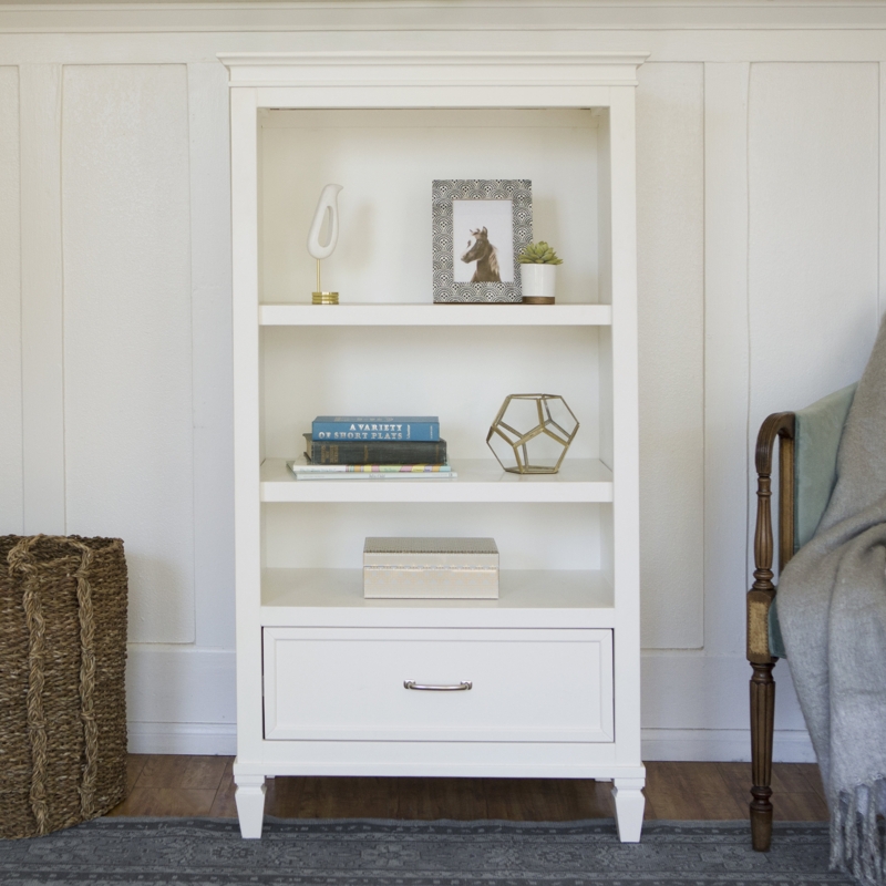 Darlington 54'' H X 4'' W Chip Resistant Standard Bookcase