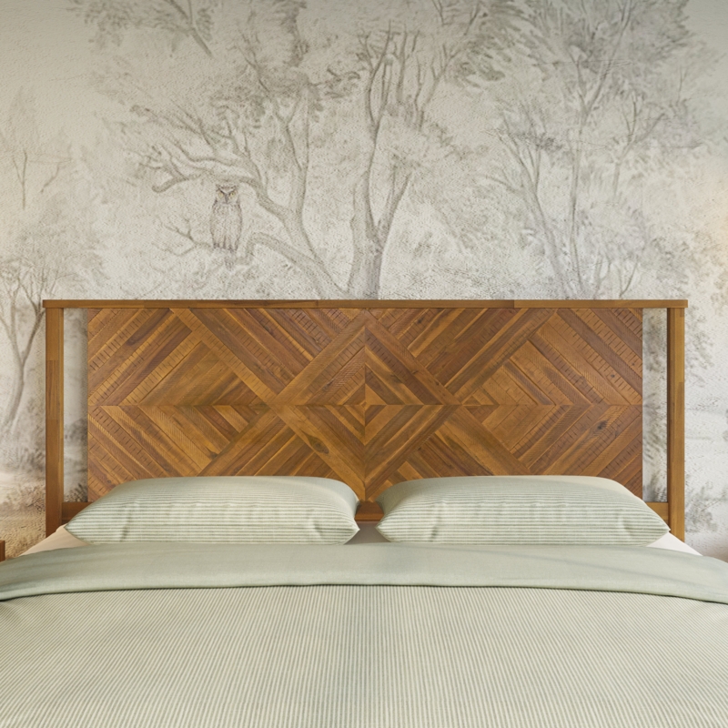 Ethan Solid Wood Rustic Headboard
