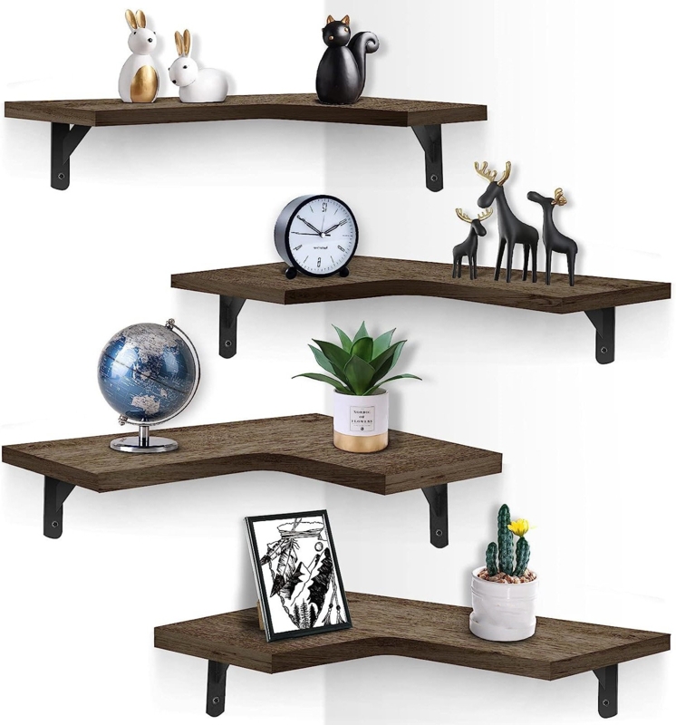 Corner Shelves for Living Room | Foter