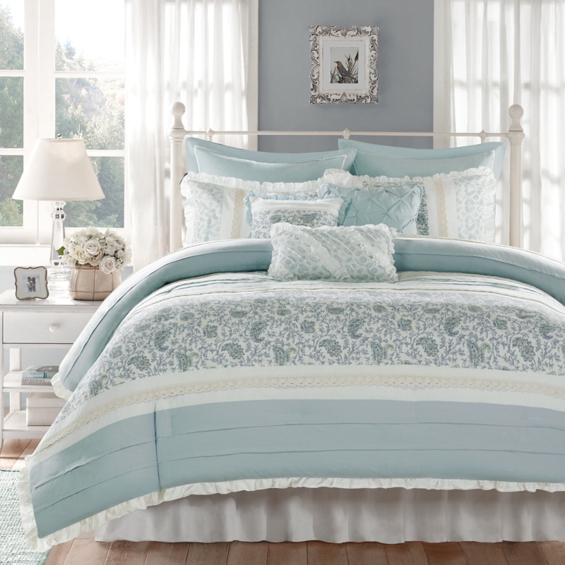 Hailee Traditional Cotton Floral Comforter Set