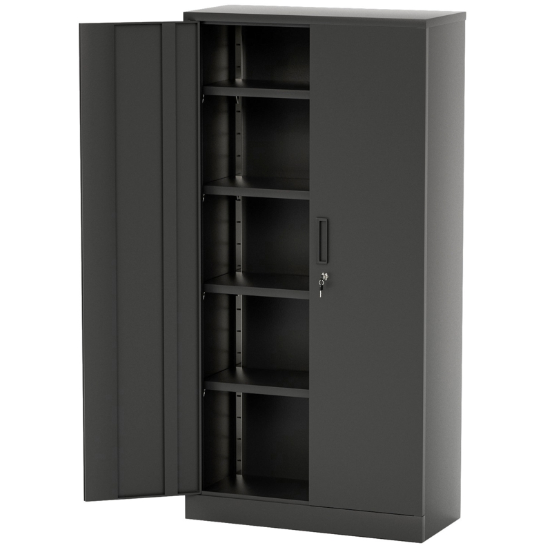 Hartigan 71" H x 36" W x 18" D Metal Storage Cabinet