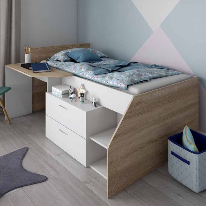 Hervey Kids Twin Loft Bed