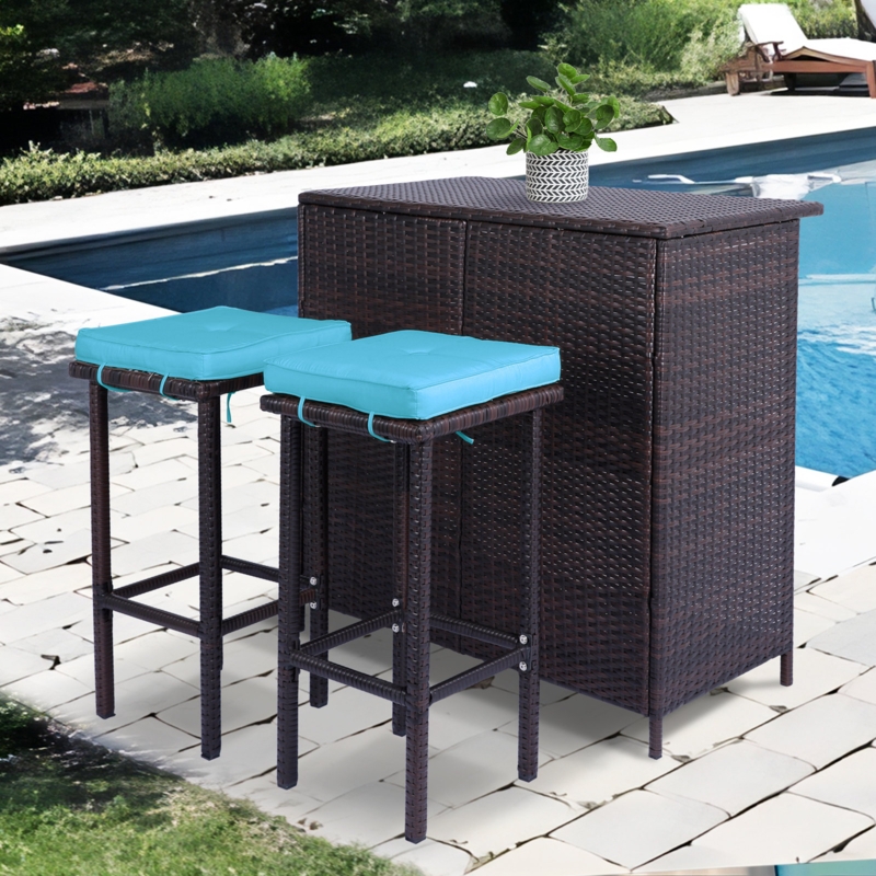 Izy Bar Set with Stools