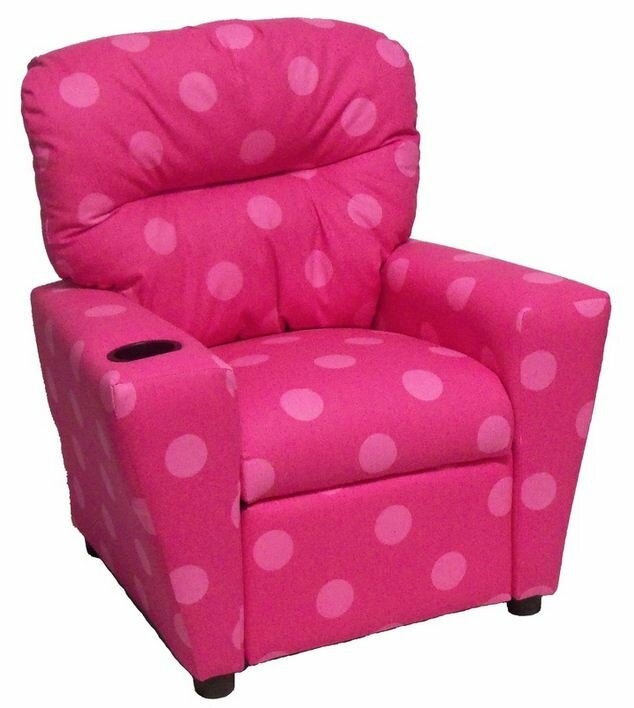 Kids 13.5'' Recliner Chair and Ottoman