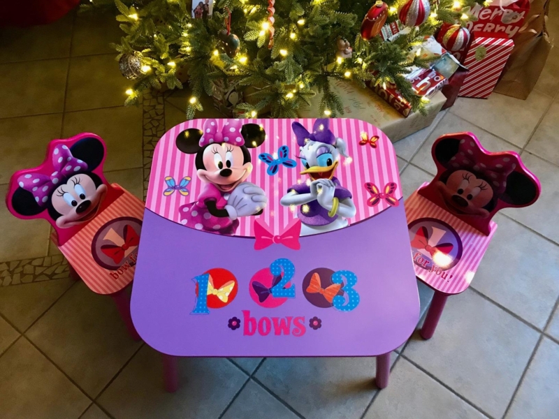Kids 3 Piece Play Or Activity Table and Chair Set