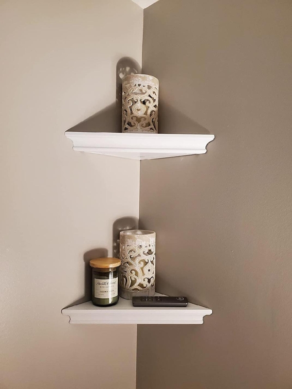 Ladejah 2 Piece Triangle Corner Shelf
