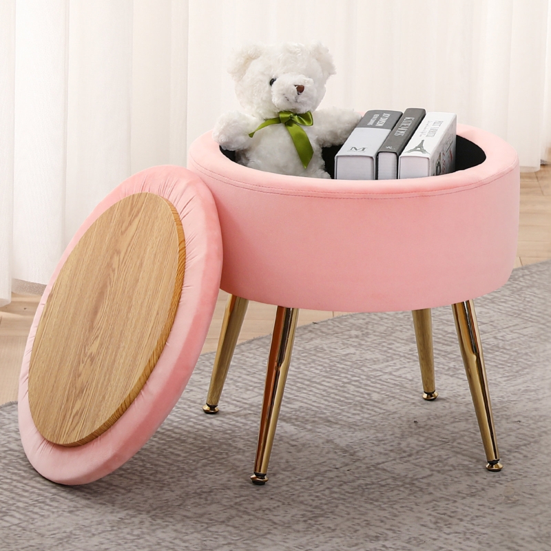 Manufactured Wood Accent Stool