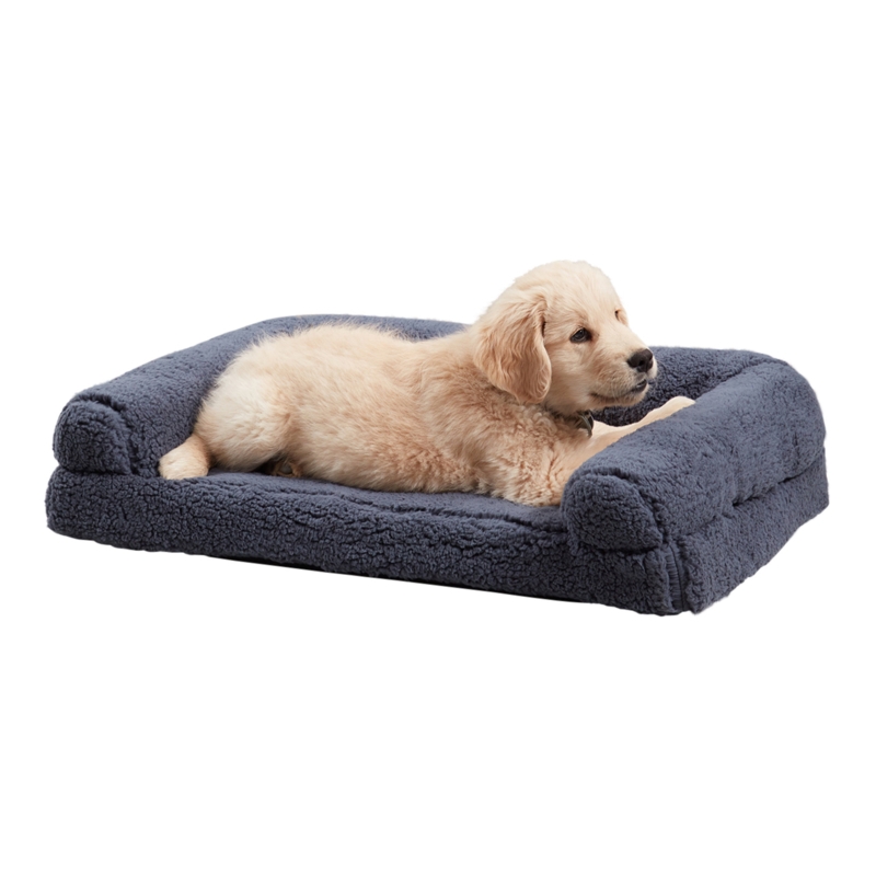 Millie Sherpa Sofa Dog Bed