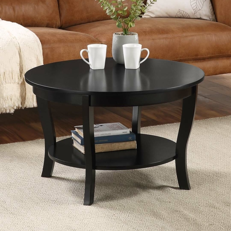 Pennels 30" Coffee Table with Shelf