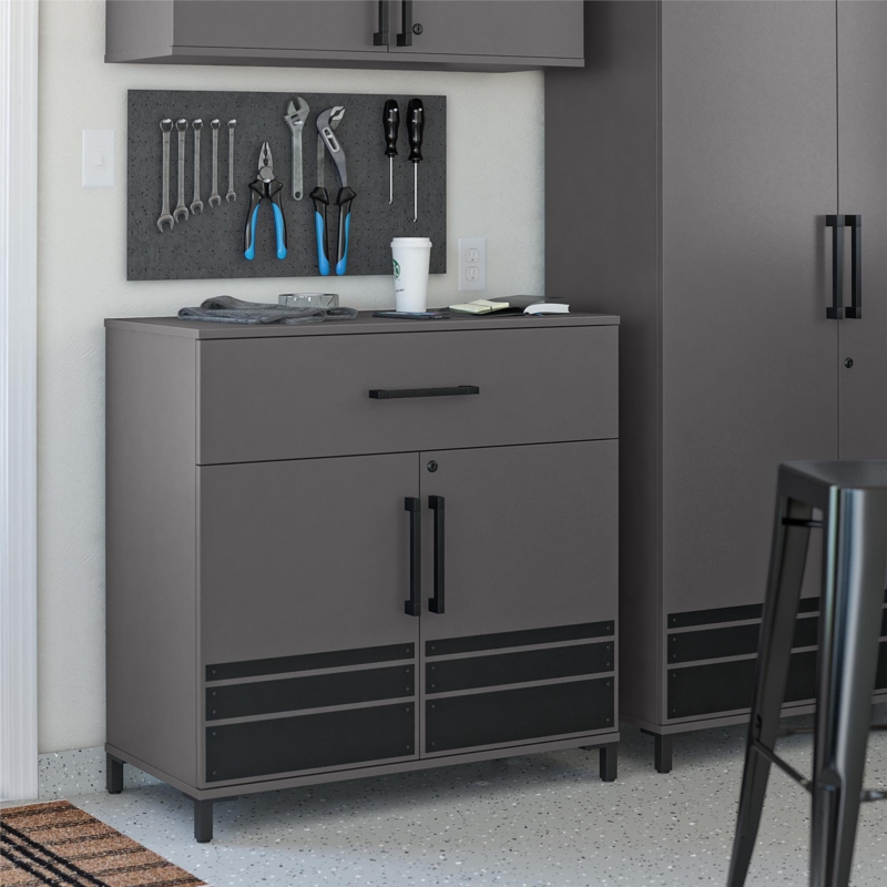 Reichard 36" H x 35" W x 16" D Storage Cabinet