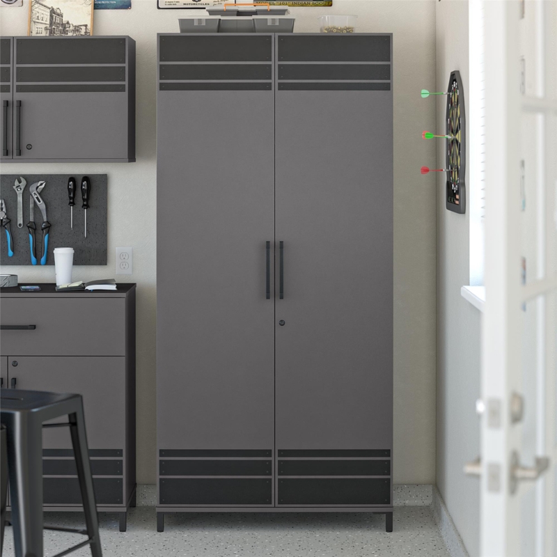 Reichard 75" H x 35.7" W x 16.5" D Garage Cabinet