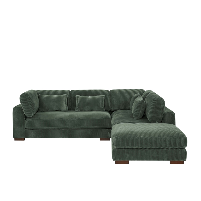 salom 3 piece upholstered sectional