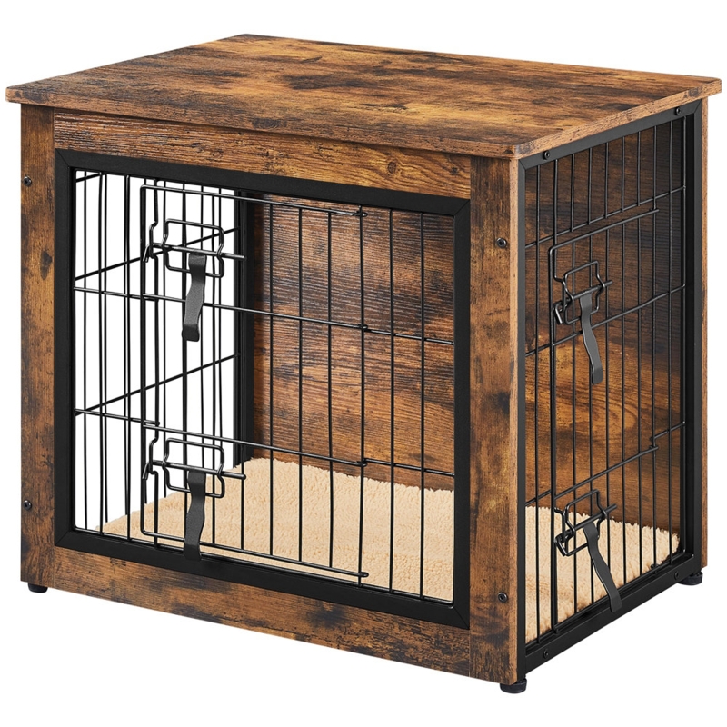Size Wood Crate with 2 Doors