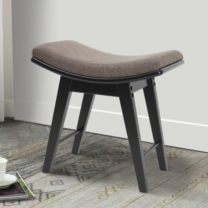 Solid Wood Accent Stool