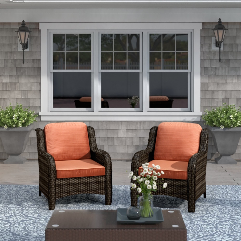 Tommy Patio Chair with Cushions