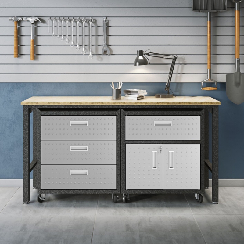 Wilde 3 Piece Storage Cabinet Set