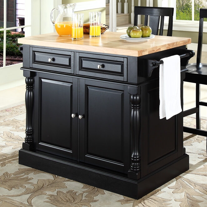 Wood Kitchen Island