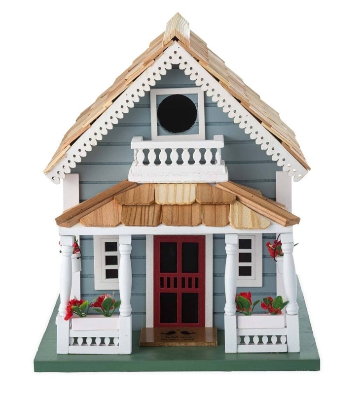 10'' H x 10.25'' W x 8.5'' D Hanging Birdhouse