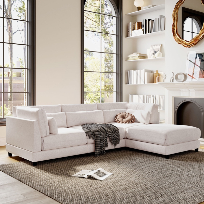 110.6'' Upholstered Sofa Chaise