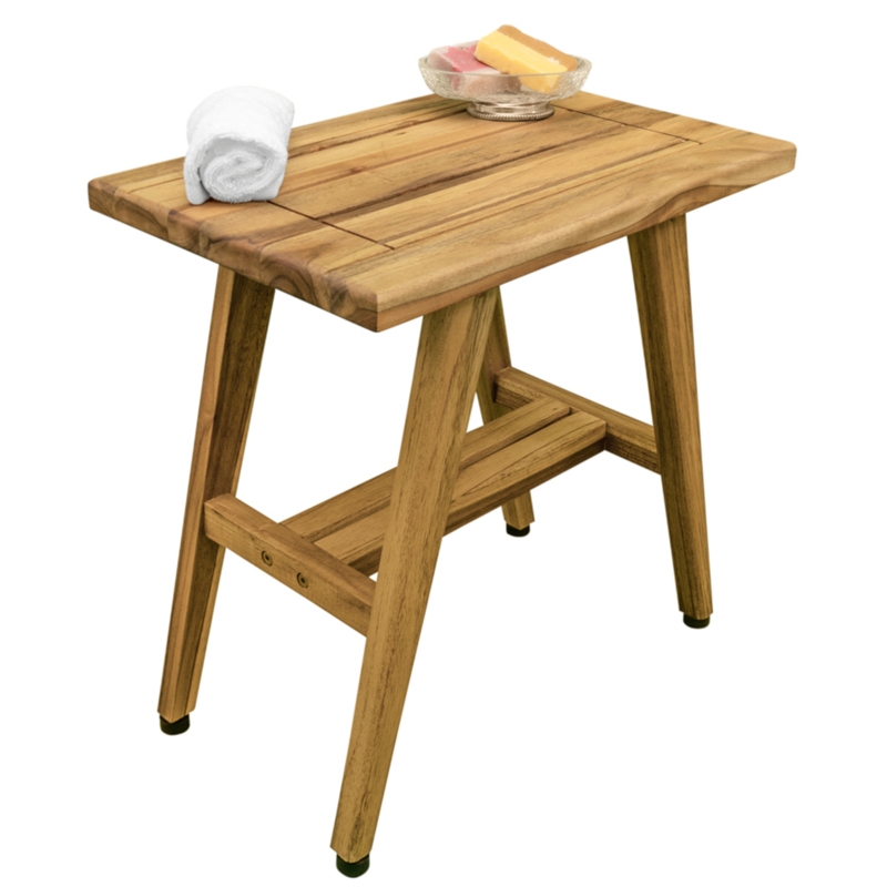 18'' W Teak Shower Bench