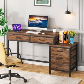 Corner Computer Desk With Drawers - Foter