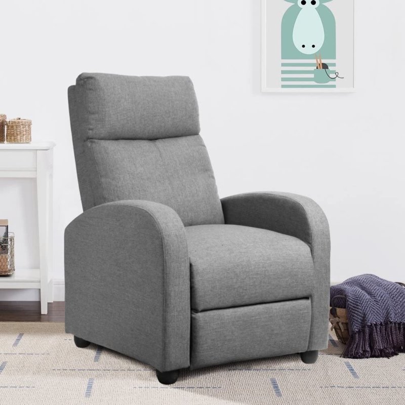 63'' Leng Wingback Chair Recliner