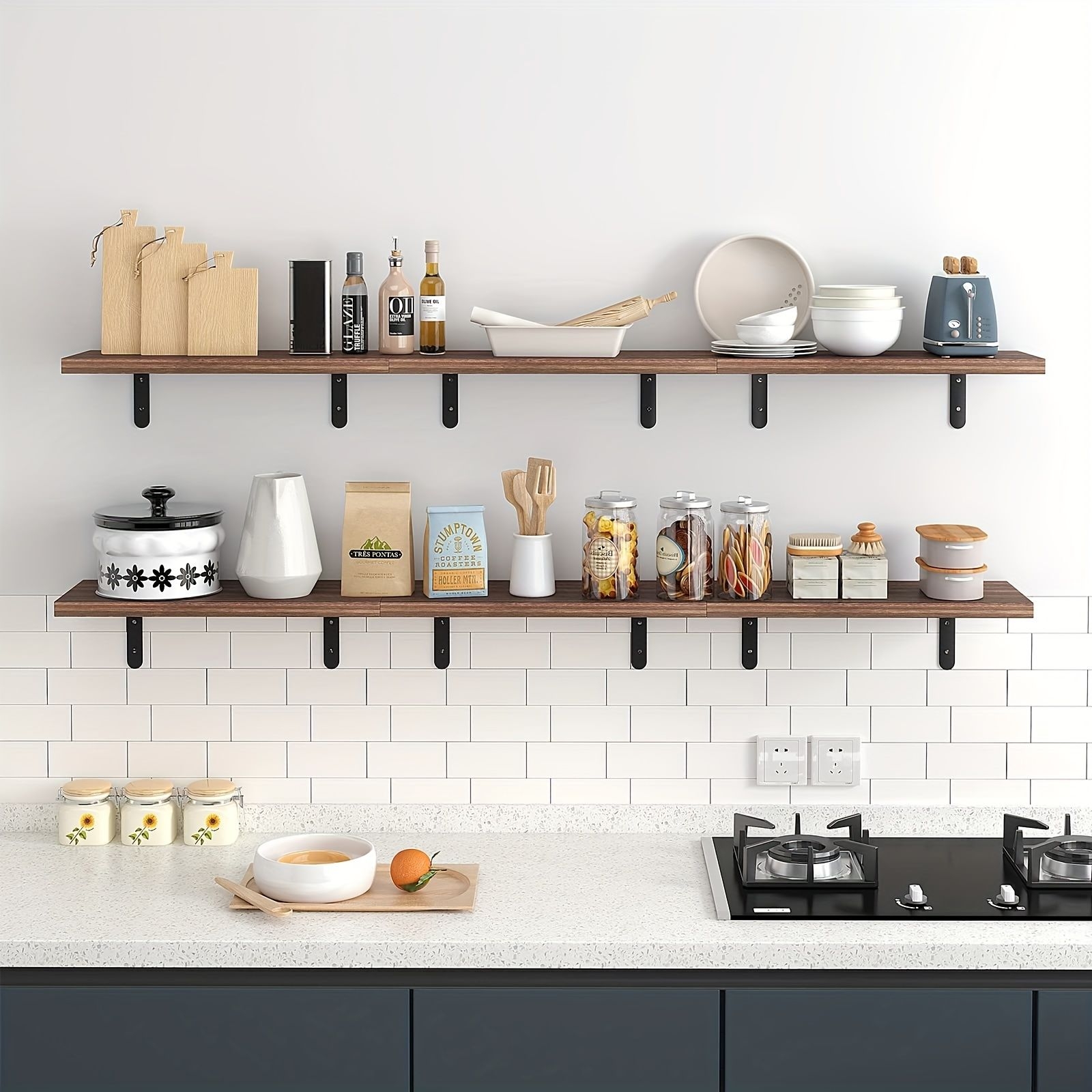 Open Shelving Kitchens: 15 Pinterest-Worthy Ideas - Foter