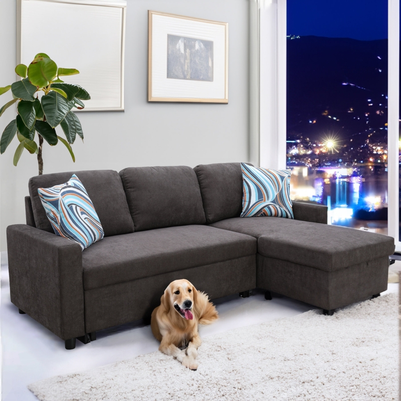 83'' Upholstered Sofa Chaise