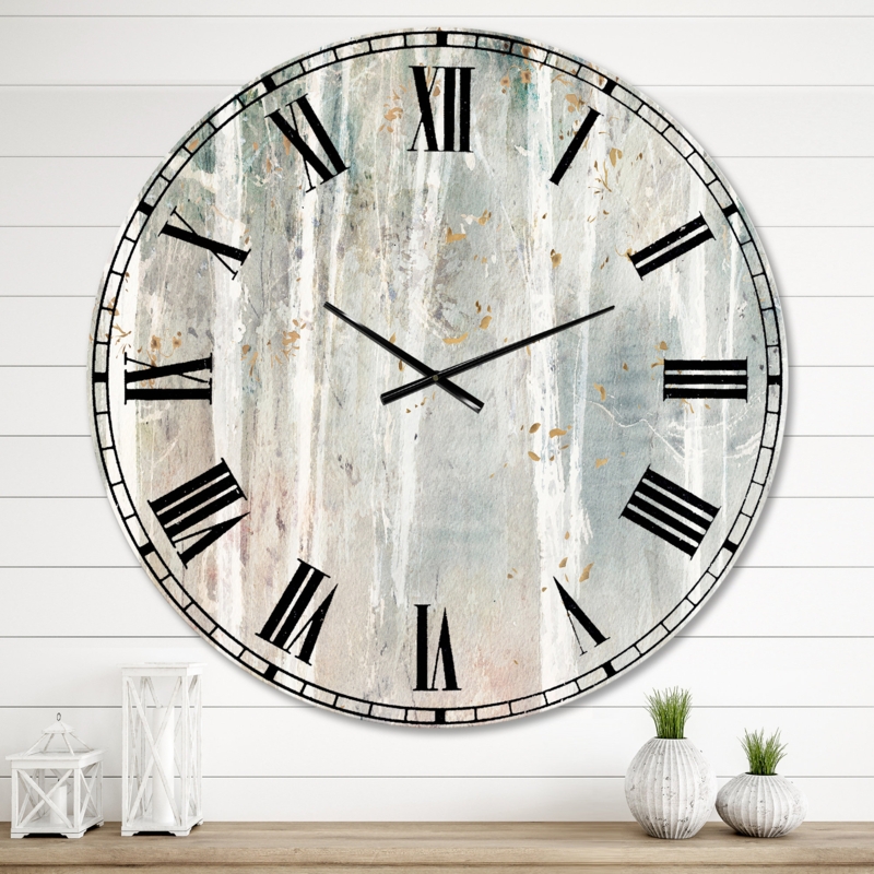A Woodland Walk into the Forest VII - Traditional wall clock