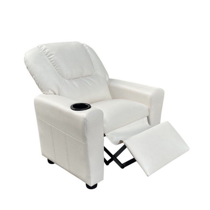 Abaigail Kids 0'' Recliner Chair and Ottoman