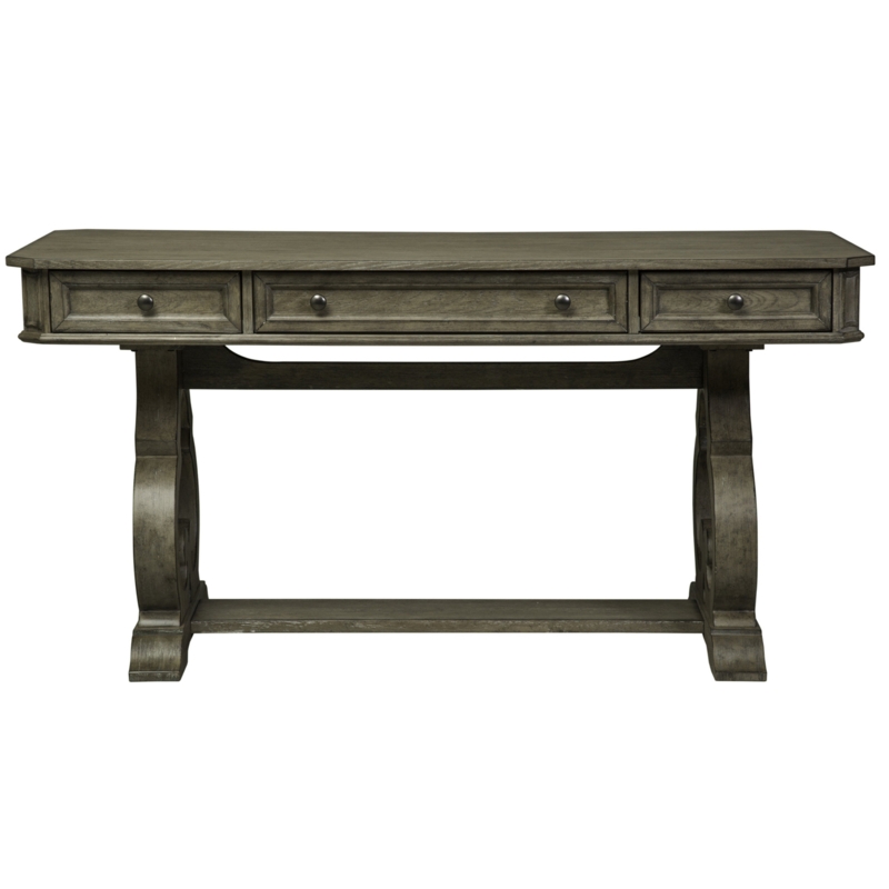 Abana Solid Wood Top Writing Desk