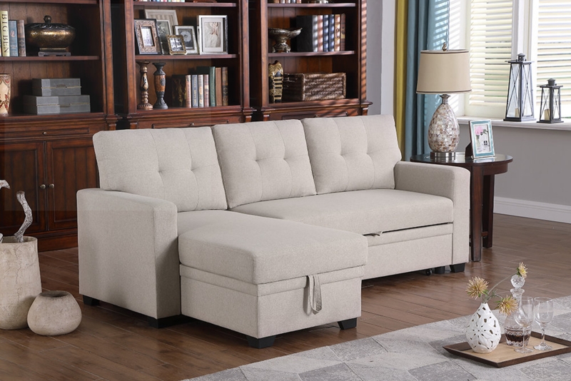 Abdalmalak 82.01'' Upholstered Sofa Chaise