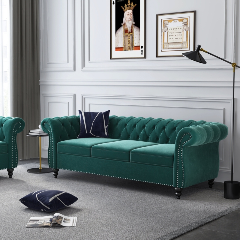 Adedapo 83.85'' Upholstered Sofa