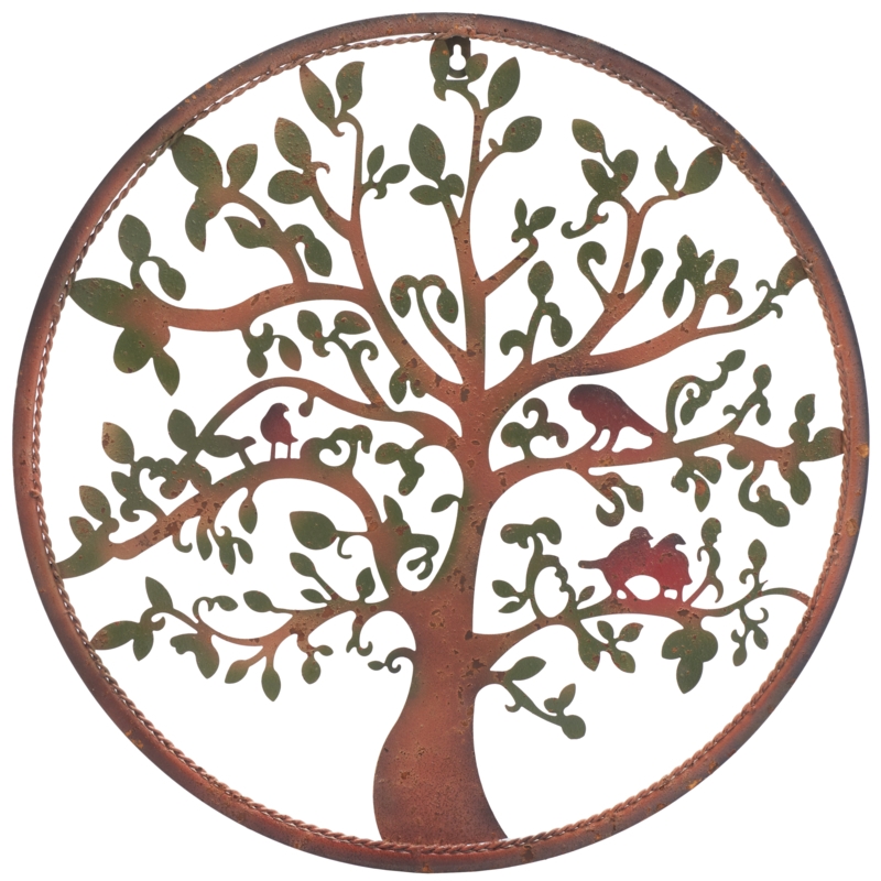 Akhai Iron Plants u0026 Flowers Wall Decor