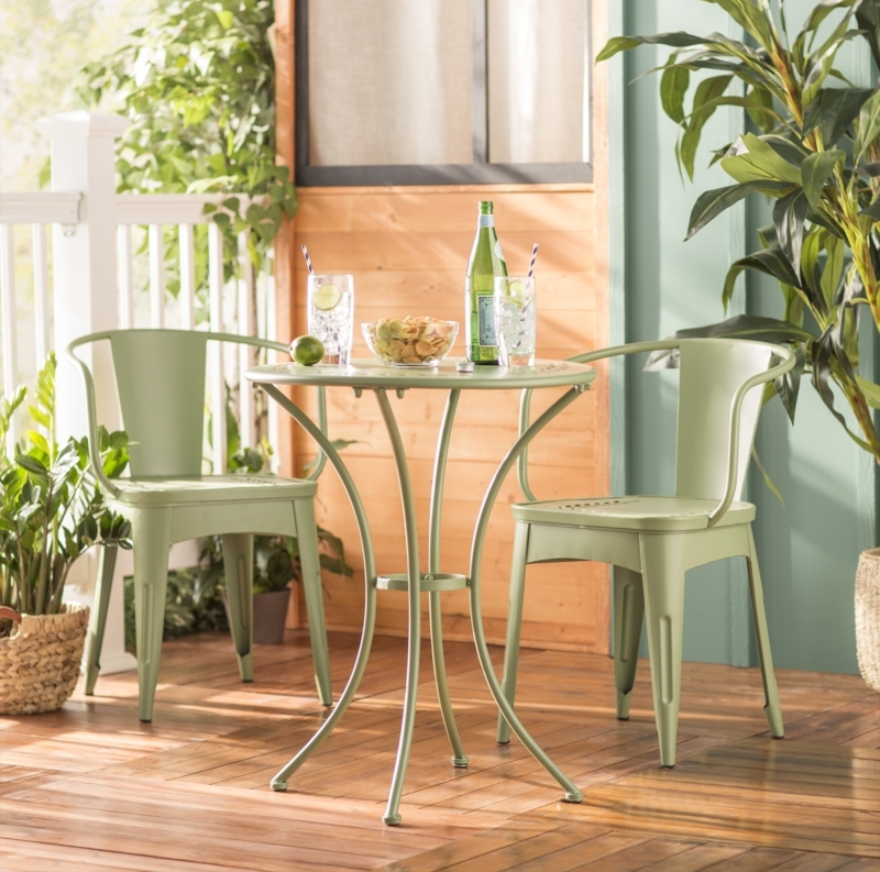 Alan 2 - Person Round Outdoor Dining Set