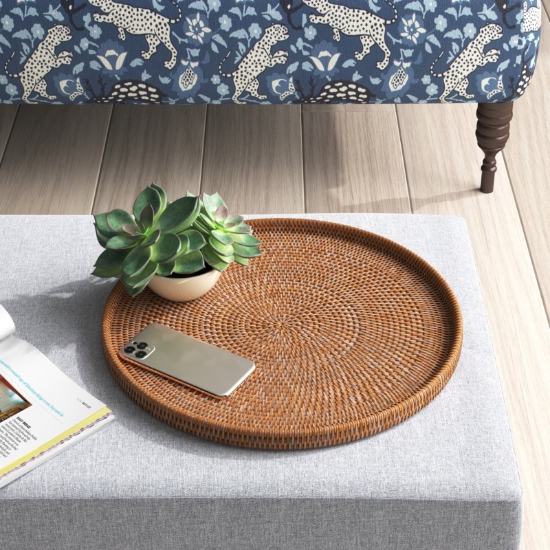Allbritton Wicker Tray