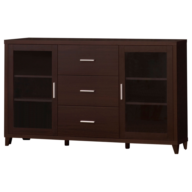 Amorie 2-door TV Stand with Adjustable Shelves