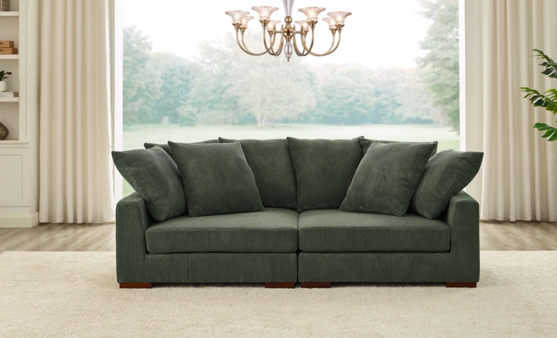 Arjanae 90'' Square Arm Sofa