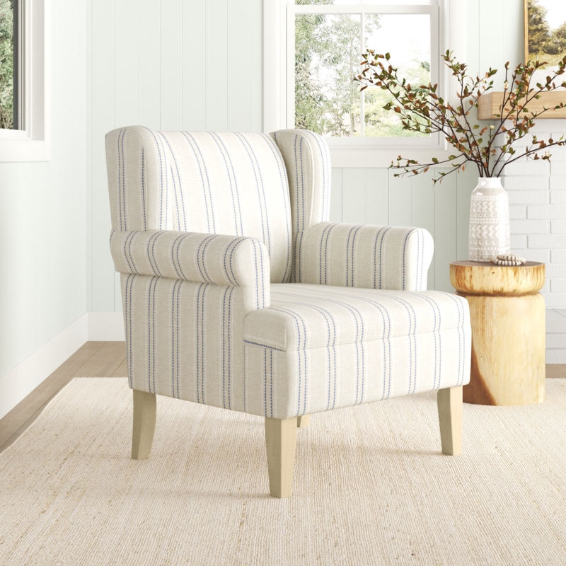 Atkinson 31.5" Wide Classic Wingback Chair