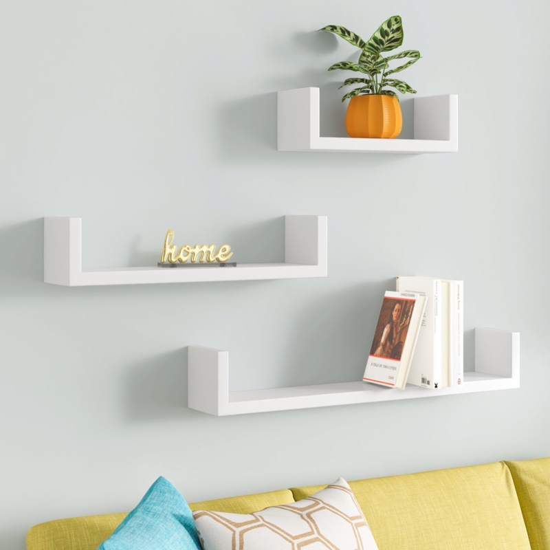 Badrudeen 3 Piece Floating Shelf