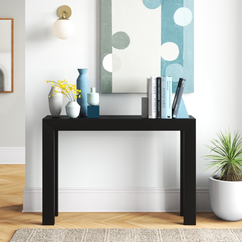 Bahez 46.25'' Solid Wood Console Table