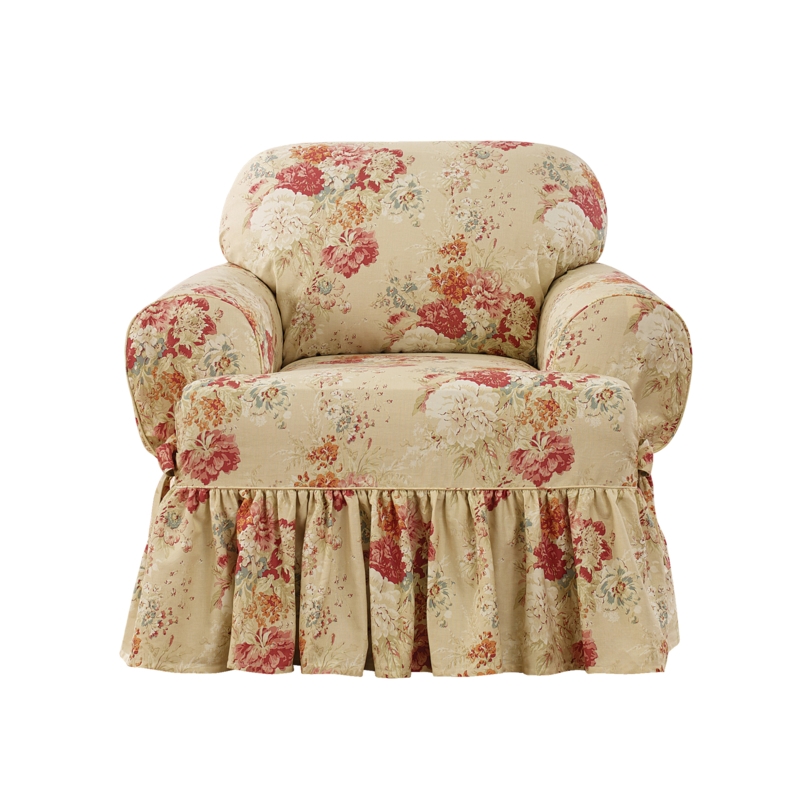Ballad Bouquet Cotton Armchair Slipcover